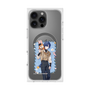 Premium Square Case with MagSafe［ Hatsune Miku × Kuppy Ramune - KAITO × Kuppy - Full-body Illustration 1 ］