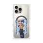 Premium Square Case with MagSafe［ Hatsune Miku × Kuppy Ramune - KAITO × Kuppy - Full-body Illustration 1 ］