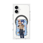 Premium Square Case with MagSafe［ Hatsune Miku × Kuppy Ramune - KAITO × Kuppy - Full-body Illustration 1 ］