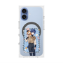 Premium Square Case with MagSafe［ Hatsune Miku × Kuppy Ramune - KAITO × Kuppy - Full-body Illustration 1 ］