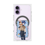 Premium Square Case with MagSafe［ Hatsune Miku × Kuppy Ramune - KAITO × Kuppy - Full-body Illustration 1 ］