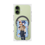Premium Square Case with MagSafe［ Hatsune Miku × Kuppy Ramune - KAITO × Kuppy - Full-body Illustration 1 ］