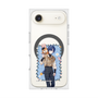 Premium Square Case with MagSafe［ Hatsune Miku × Kuppy Ramune - KAITO × Kuppy - Full-body Illustration 1 ］