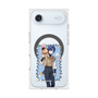 Premium Square Case with MagSafe［ Hatsune Miku × Kuppy Ramune - KAITO × Kuppy - Full-body Illustration 1 ］