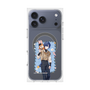Premium Square Case with MagSafe［ Hatsune Miku × Kuppy Ramune - KAITO × Kuppy - Full-body Illustration 1 ］