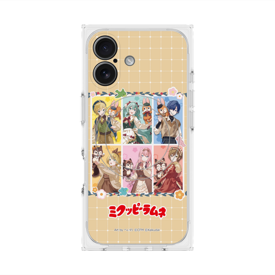 Premium Square Case with MagSafe［ Hatsune Miku × Kuppy Ramune - Full-body Illustration ］