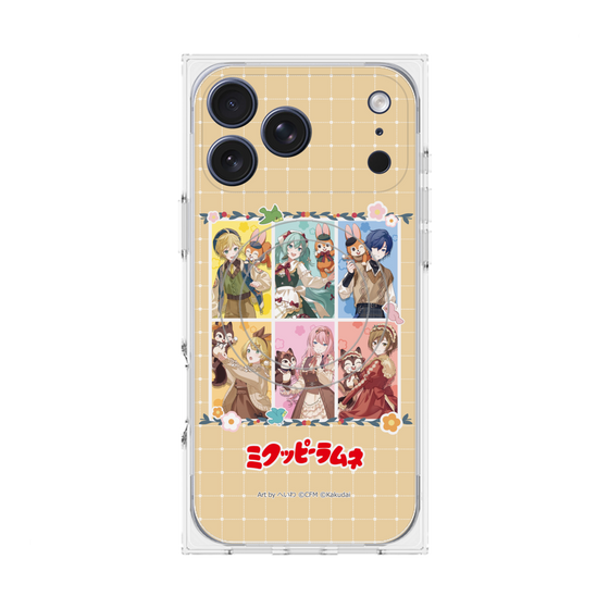 Premium Square Case with MagSafe［ Hatsune Miku × Kuppy Ramune - Full-body Illustration ］