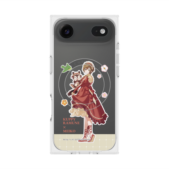 Premium Square Case with MagSafe［ Hatsune Miku × Kuppy Ramune - MEIKO × Ram - Full-body Illustration 2 ］