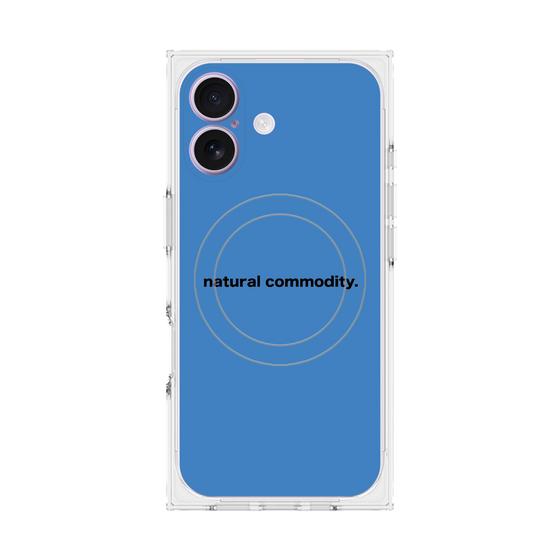 Premium Square Case with MagSafe［ NATURAL COMMODITY Blue ］