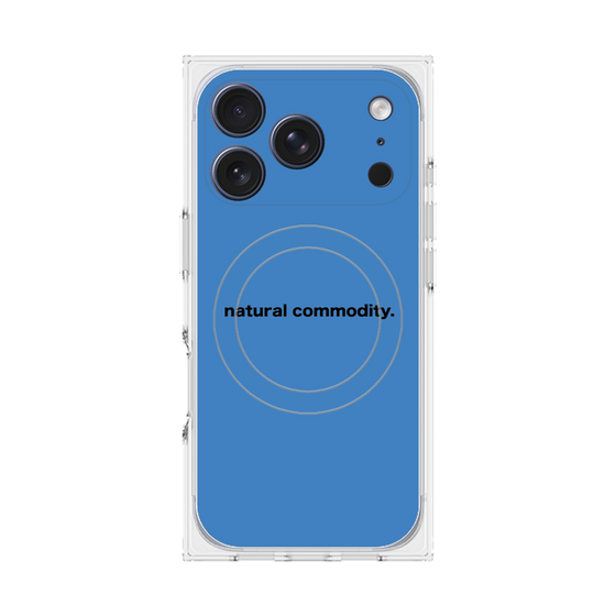 Premium Square Case with MagSafe［ NATURAL COMMODITY Blue ］