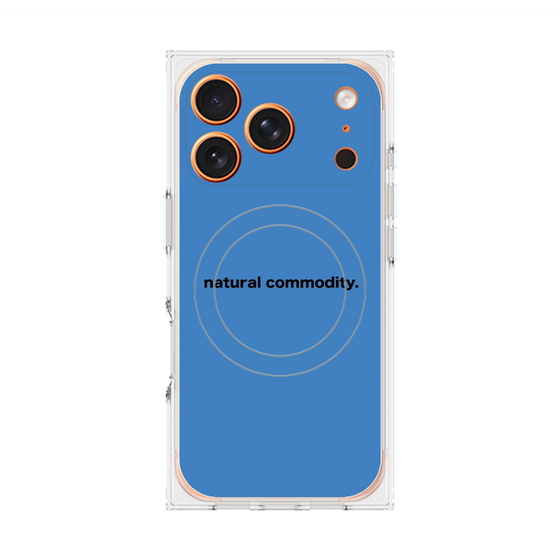 Premium Square Case with MagSafe［ NATURAL COMMODITY Blue ］