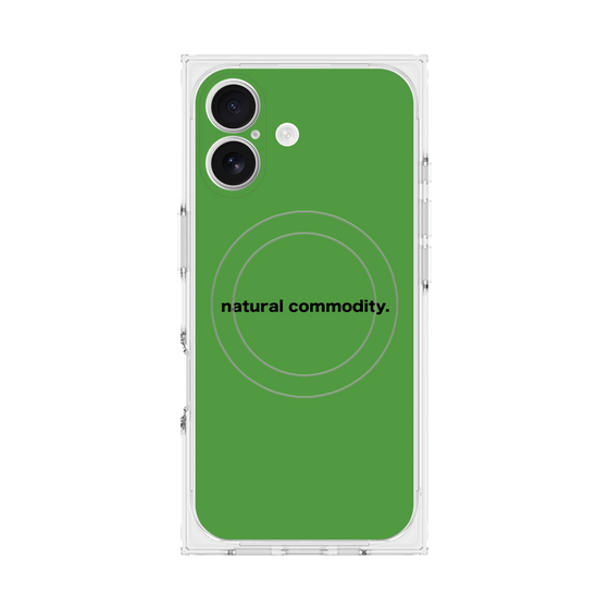 Premium Square Case with MagSafe［ NATURAL COMMODITY Green ］