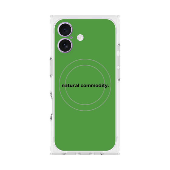 Premium Square Case with MagSafe［ NATURAL COMMODITY Green ］