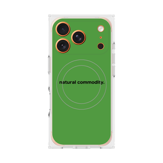 Premium Square Case with MagSafe［ NATURAL COMMODITY Green ］