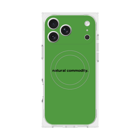 Premium Square Case with MagSafe［ NATURAL COMMODITY Green ］
