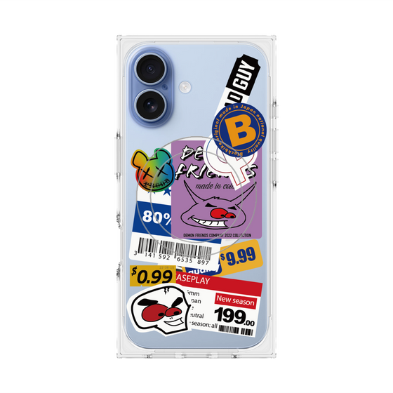 Premium Square Case with MagSafe［ Demon Friends Sticker .1 ］