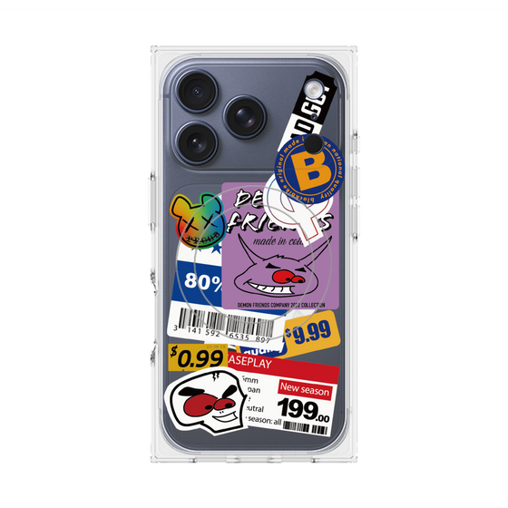 Premium Square Case with MagSafe［ Demon Friends Sticker .1 ］
