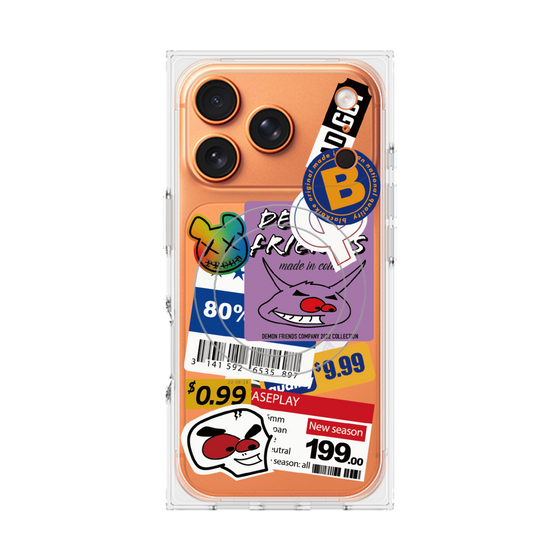 Premium Square Case with MagSafe［ Demon Friends Sticker .1 ］
