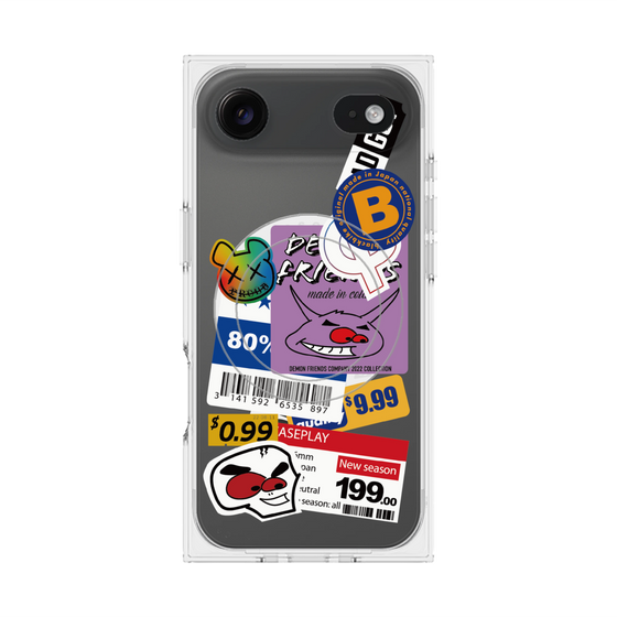 Premium Square Case with MagSafe［ Demon Friends Sticker .1 ］
