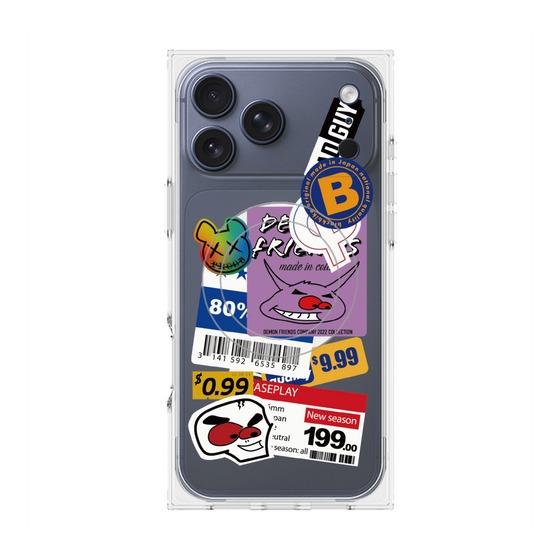 Premium Square Case with MagSafe［ Demon Friends Sticker .1 ］