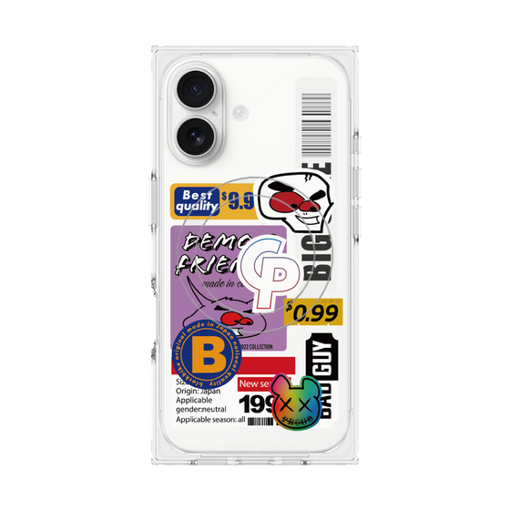 Premium Square Case with MagSafe［ Demon Friends Sticker .2 ］