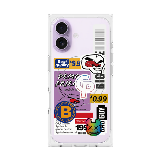 Premium Square Case with MagSafe［ Demon Friends Sticker .2 ］