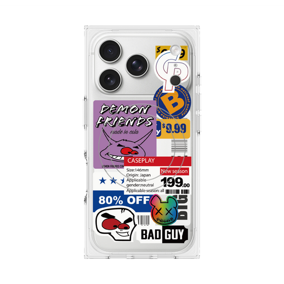 Premium Square Case with MagSafe［ Demon Friends Sticker .3 ］