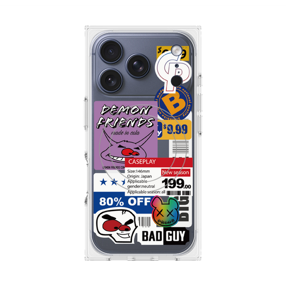 Premium Square Case with MagSafe［ Demon Friends Sticker .3 ］