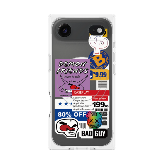 Premium Square Case with MagSafe［ Demon Friends Sticker .3 ］