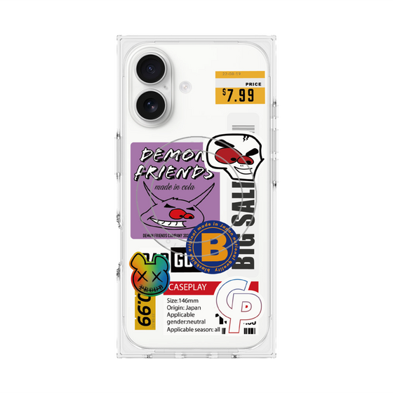 Premium Square Case with MagSafe［ Demon Friends Sticker .4 ］