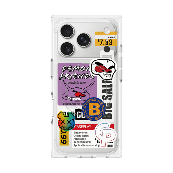 Premium Square Case with MagSafe［ Demon Friends Sticker .4 ］