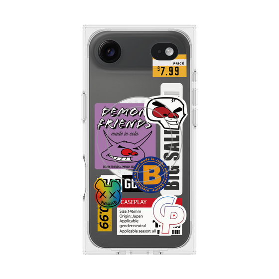 Premium Square Case with MagSafe［ Demon Friends Sticker .4 ］