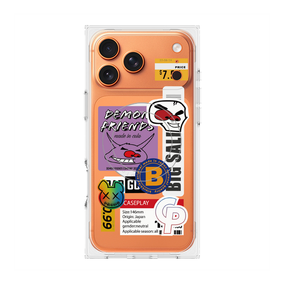 Premium Square Case with MagSafe［ Demon Friends Sticker .4 ］