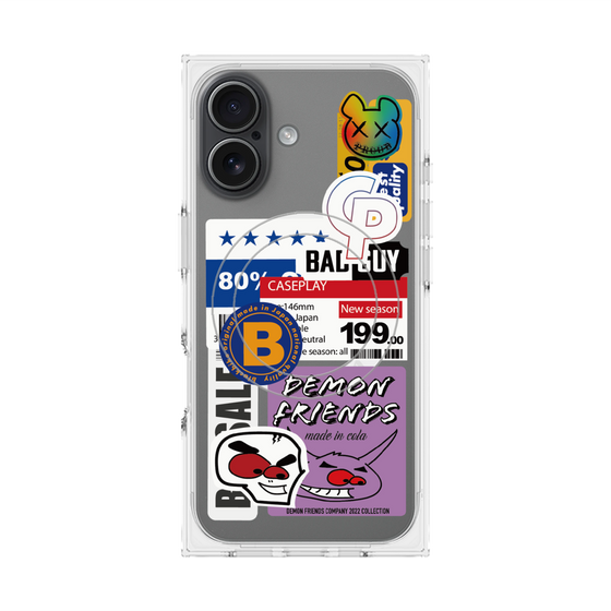 Premium Square Case with MagSafe［ Demon Friends Sticker .5 ］