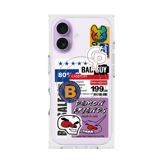 Premium Square Case with MagSafe［ Demon Friends Sticker .5 ］