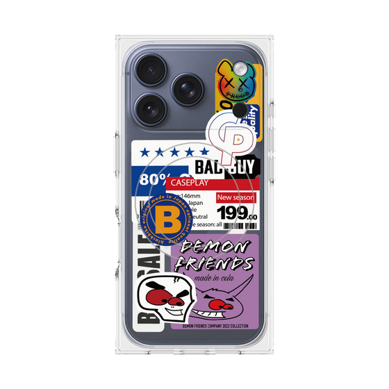 Premium Square Case with MagSafe［ Demon Friends Sticker .5 ］