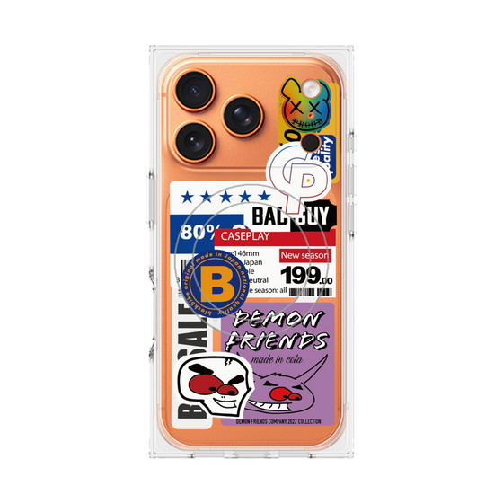 Premium Square Case with MagSafe［ Demon Friends Sticker .5 ］