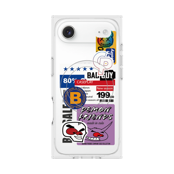 Premium Square Case with MagSafe［ Demon Friends Sticker .5 ］
