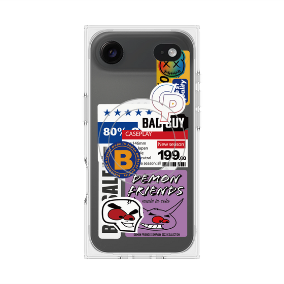 Premium Square Case with MagSafe［ Demon Friends Sticker .5 ］