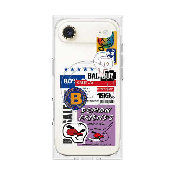 Premium Square Case with MagSafe［ Demon Friends Sticker .5 ］