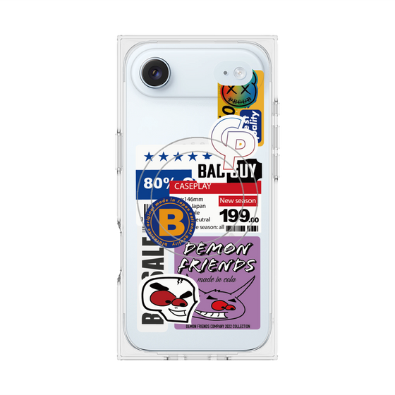 Premium Square Case with MagSafe［ Demon Friends Sticker .5 ］