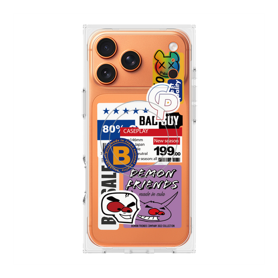 Premium Square Case with MagSafe［ Demon Friends Sticker .5 ］