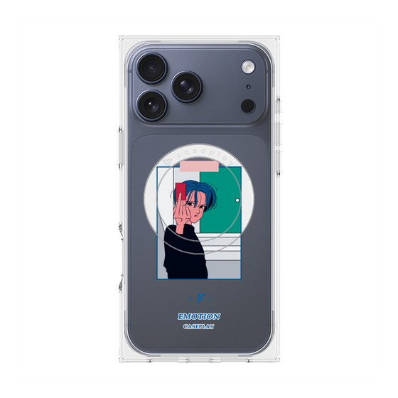 Premium Square Case with MagSafe［ Kido Ai Raku - Anger ］