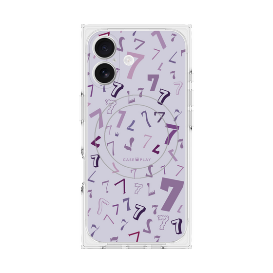 Premium Square Case with MagSafe［ Purple 7 ］