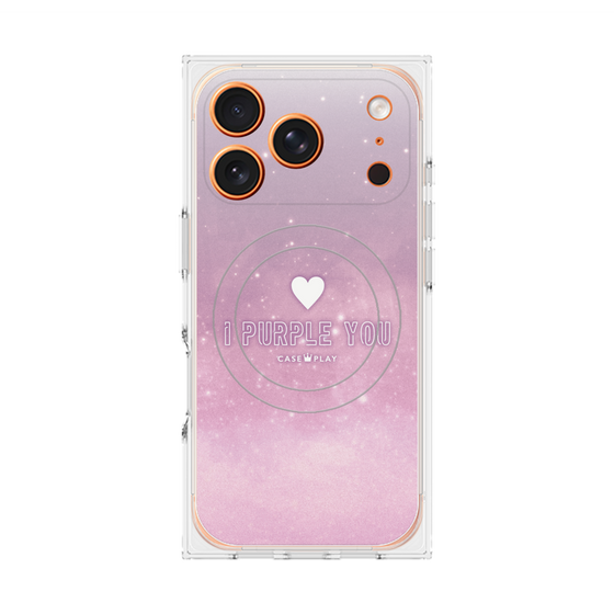 Premium Square Case with MagSafe［ I Purple You ］