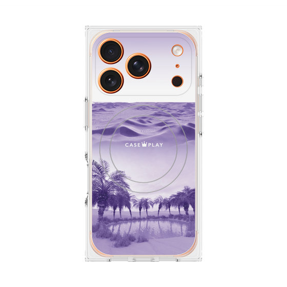 Premium Square Case with MagSafe［ Oasis & Desert ］