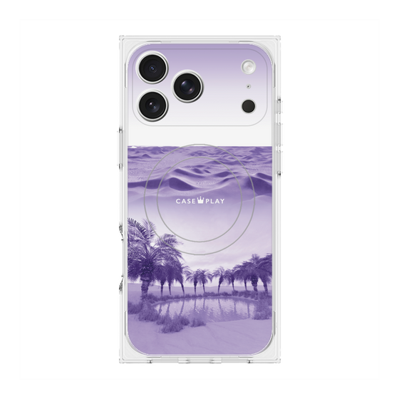 Premium Square Case with MagSafe［ Oasis & Desert ］