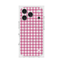Premium Square Case with MagSafe［ Checkered Pink ］