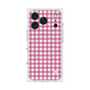 Premium Square Case with MagSafe［ Checkered Pink ］