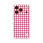 Premium Square Case with MagSafe［ Checkered Pink ］